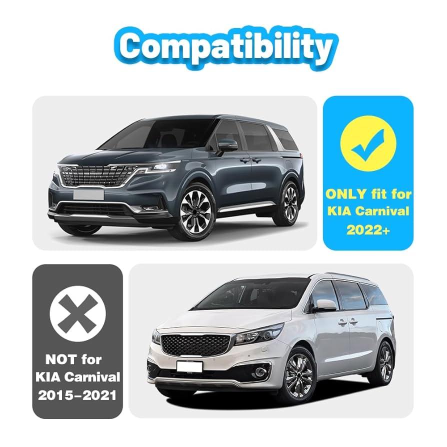 Amazon.com: HEKA Running Boards fit for KIA Carnival 2022